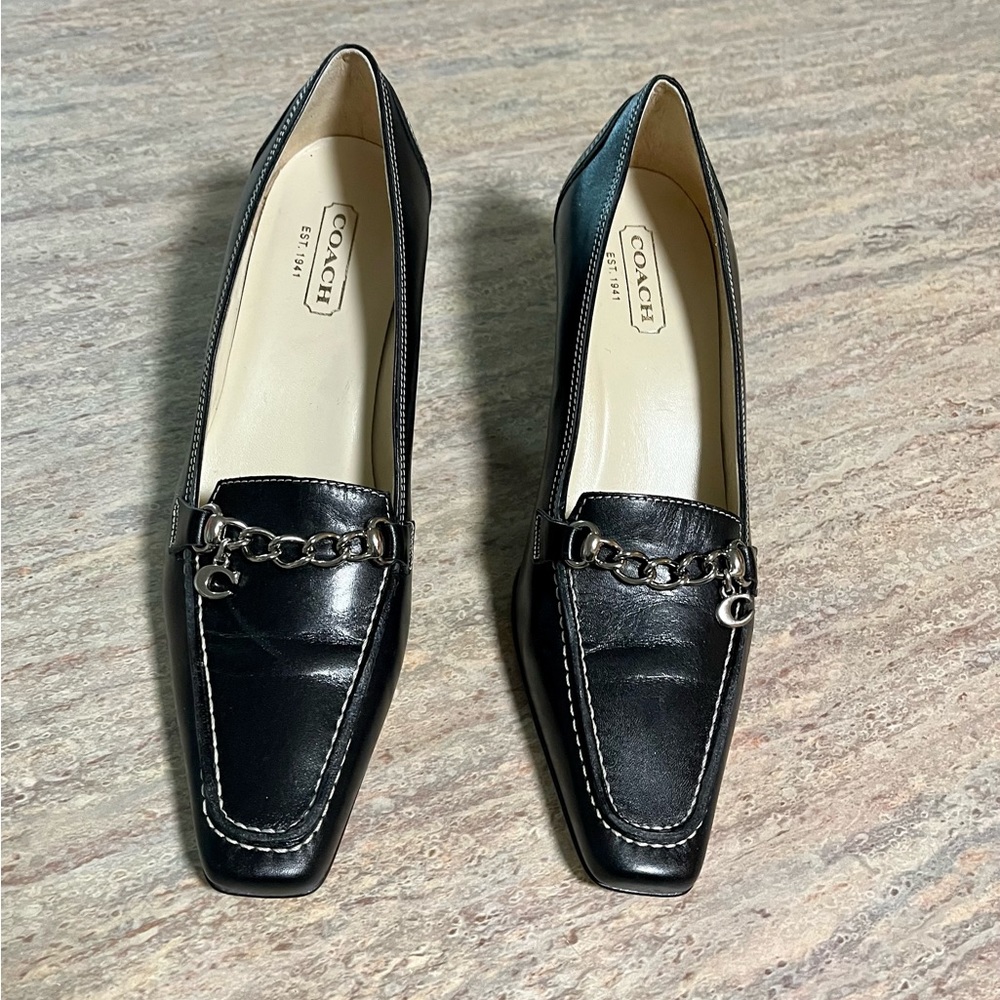 Coach Madaleine vintage leather heels - Picture 16 of 16